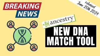 Ancestrys New DNA Feature  Enhanced Shared Matches [upl. by Zea]