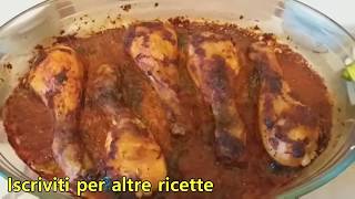 RICETTA COSCIA DI POLLO IN FORNO Facile e Veloce [upl. by Etnaud]