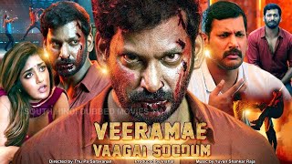 Veeramae Vaagai Soodum Official  Hindi  Trailer Vishal  Dimple Hayathi  Baburaj  Bvr Studio [upl. by Tertia]