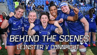 Behind the scenes  Leinster v Connacht  Womens Interpro round 1 [upl. by Alecram]