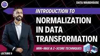 Normalization in Data Transformation  MinMax amp Zscore Techniques with example [upl. by Ihcelek]