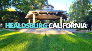 Exploring Downtown Healdsburg California USA Walking Tour healdsburg healdsburgcalifornia napa [upl. by Anayad]