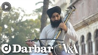 Rare Indian Instrument  the Taus ‘Peacock’  Sandeep Singh  Raag Ahir Bhairav  Music of India [upl. by Seaden]