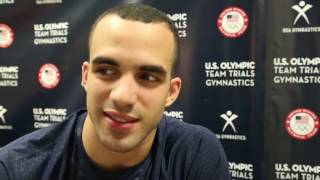 Danell Leyva  Media Day Interview  2016 Olympic Trials [upl. by Ariel574]