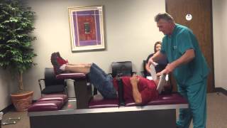 First Time Chiropractic Adjustment Of A Severe Herniated Disc Patient By Your Houston Chiropractor [upl. by Darius]