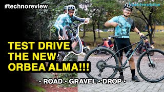 TEST DRIVE ORBEA ALMA DI SEGALA MEDAN  technoreview [upl. by Troc957]