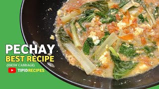 SULIT TIPID RECIPE  Best pechay recipe you should not skip to try [upl. by Heinrich]