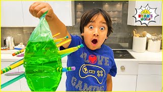 Top 5 Easy Science Experiments for kids to do at home with Ryans World [upl. by Rehptosirhc784]