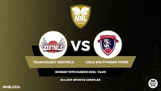 WNBL1Team Solent Kestrels v CoLA Southwark Pride 100324 [upl. by Sheba]