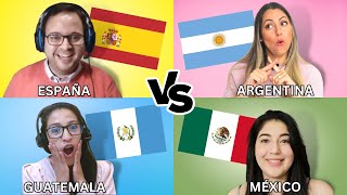 Can SPANISH speakers ALWAYS understand each other España vs México vs Argentina vs Guatemala [upl. by Adnarem]