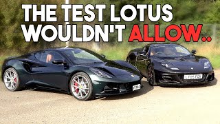 LOTUS Emira Vs Evora Road Test  All New Lotus Or Overhyped Update [upl. by Ettenor]