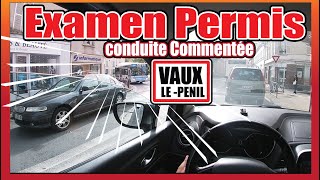 EXAMEN PERMIS Vaux le Penil [upl. by Adnorahs]