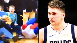 Luka Doncic Nearly Injures Frail Boy Making Him Cry Then He Walks Back And Makes Him Cry [upl. by Whitten268]