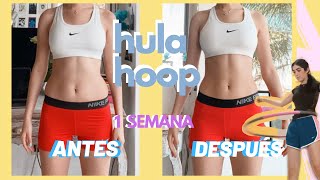 ADELGAZA EN 1 SEMANA  HULA HOOP CHALLENGE DE TIKTOK [upl. by Keifer]