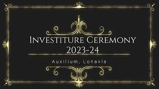 Investiture Ceremony 2023 24 [upl. by Leff]