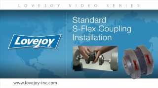 Lovejoy SFlex Standard Type Coupling Installation [upl. by Artina139]