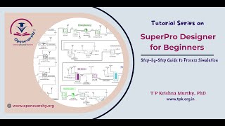 25 Simulation of Shake flask amp Fermenter in SuperPro Designer [upl. by Hax]