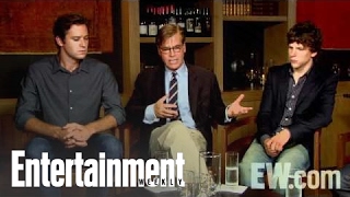 The Social Network Cast Interview Part 2 of 5  Entertainment Weekly [upl. by Mears]