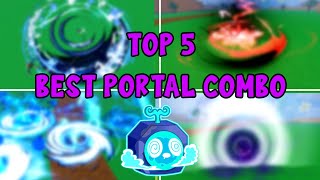 TOP 5 Best Portal Combos  Blox Fruits [upl. by Eadahs948]