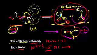 Enolate formation from ketones  Alpha Carbon Chemistry  Organic chemistry  Khan Academy [upl. by Tips]