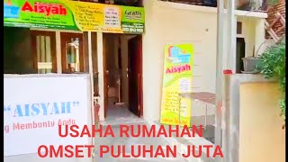 USAHA RUMAHAN OMSET PULUHAN JUTABULAN  IDE BISNIS JASA SETRIKA [upl. by Nadler115]