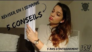 CONSEILS 1  COMMENT REVISER SES PARTIELS EN 1 SEMAINE [upl. by Nyrmac]