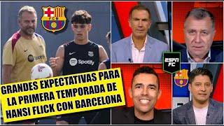 El BARCELONA de HANSI FLICK genera ilusión y muchas incógnitas ¿Necesita a NICO WILLIAMS  ESPN FC [upl. by Marbut]