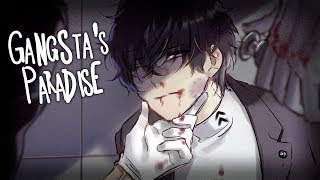 ◤Nightcore◢ ↬ Gangstas Paradise lyrics  COVER [upl. by Merdith]