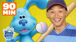 90 MINUTES of Blues Sports amp Games ⚽️ w Josh  Blues Clues amp You [upl. by Trula]