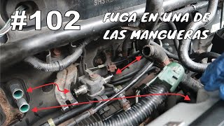 Como cambiar las mangueras de la calefacción Honda CRV 0206 [upl. by Emmey]