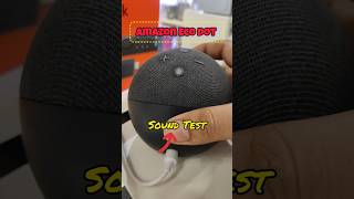 Amazon Eco Dot Sound test 🔥  Gadget 2  Taw [upl. by Anisor]