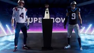 PANTHERS VS PATRIOTS GO TO BATTLE IN SUPER BOWL 38 IN THE 2ND HALF AND IT GETS HEATED IN MADDEN 24 [upl. by Assilanna]