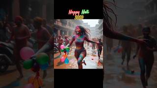 😁Happy Holi 20802024 highlights🥳😊 shorts happyholi2024 holi [upl. by Obocaj]