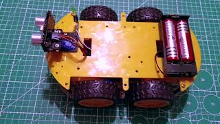 4WD Smart Robot Car with Raspberry Pi Pico W Programmed in MicroPython [upl. by Gwenneth]