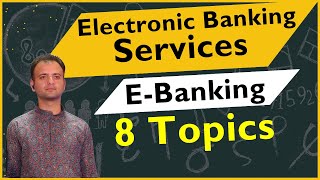 Electronic Banking System  Electronic Banking Services EBanking  Business Studies Class 11 [upl. by Arretnahs]