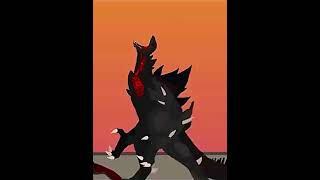 THERMO GODZILLA KOTM VS HAKAISHIN GODZILLA JimboCC  shorts [upl. by Sergu]