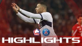 HIGHLIGHTS  Lille 11 PSG  ⚽️ Mbappé [upl. by Slemmer]