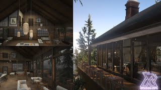 Cozy Forest Mountains Coffee Shop Paleto Bay Winter Coffe Shop Five M  MLO [upl. by Anicnarf]