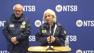 NTSB Media Brief  Chicago Illinois CTA Train Collision [upl. by Norak]