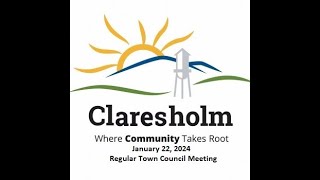 Claresholm Town Council [upl. by Haggi898]