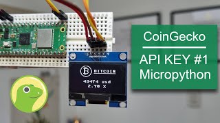 Coingecko API KEY Micropython  Raspberry Pi Pico W [upl. by Rebbecca]