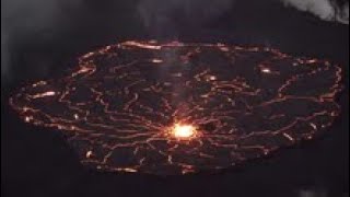 January 20 2023 — Timelapse video of lava lake activity in Halema‘uma‘u Kīlauea [upl. by Sirdi]