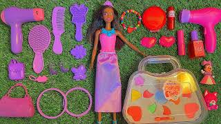 8 Minutes Satisfying with Unboxing Amazing Beautiful Barbie Doll Makeup Set Toys Collection  ASMR [upl. by Morril]