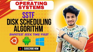 SSTF Disk Scheduling Algorithm  Operating Systems [upl. by Narret425]