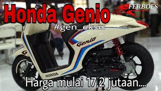 11 Varian Warna Honda Genio 110 Harga mulai 172 jutaan Keren nih [upl. by Carver938]