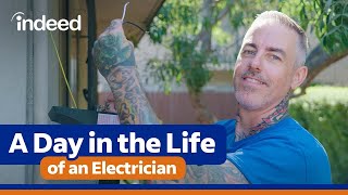 A Day in the Life of an Electrician  Indeed [upl. by Skardol]