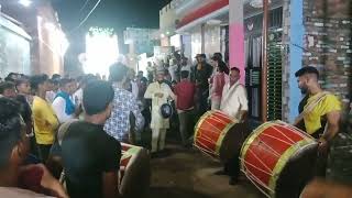 धमाल मचा रही ये जोड़ी  khamaria pandri dhol [upl. by Norym]