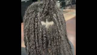 Two Strand Twist Tutorial loctwist hairstyles exyhair curlyhair locs twist [upl. by Oidale]