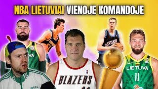 NBA Lietuviai Vienoje Komandoje 2 [upl. by Inhoj]