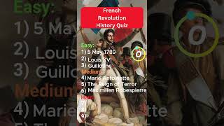 French Revolution History Quiz [upl. by Francoise]